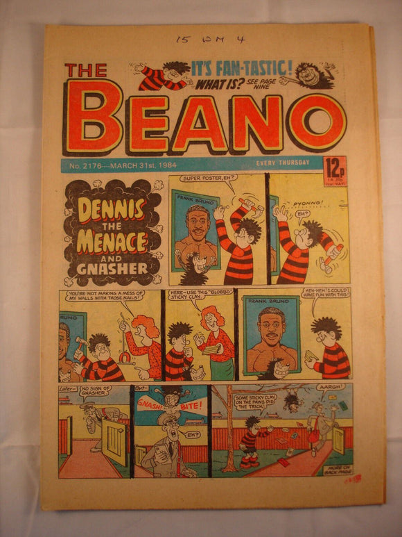 Beano Comic - 2176 - March 31 1984