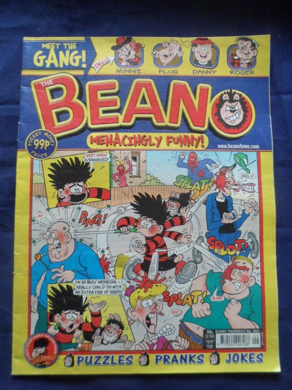 Beano Comic - 3421 - 1 March 2008