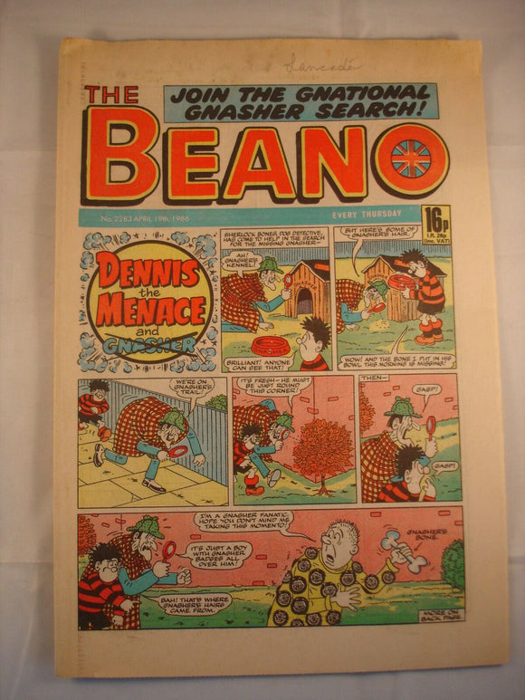 Beano Comic - 2283 - April 19th 1986