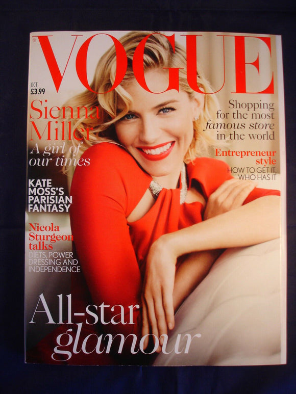 Vogue - October 2015 - Sienna Miller