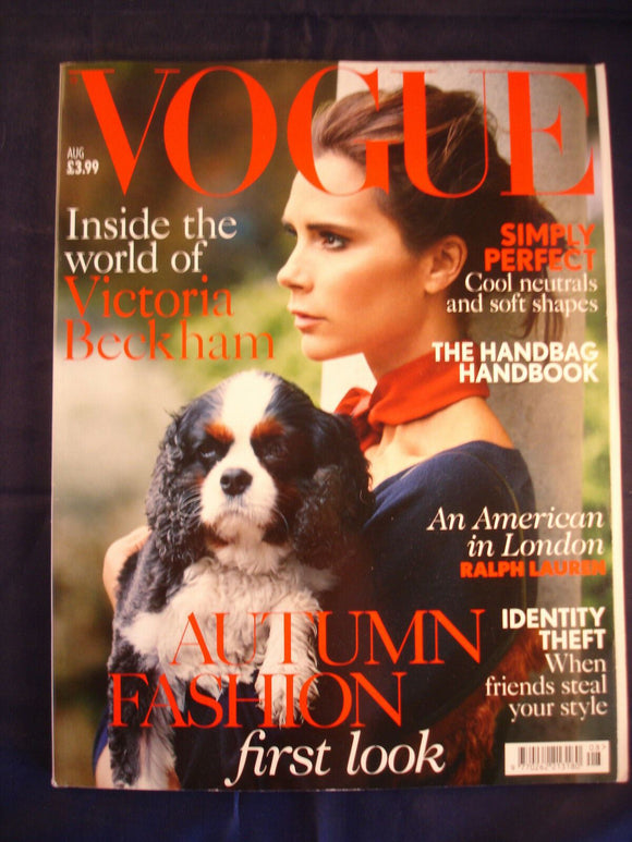 Vogue - August 2014 - Victoria Beckham