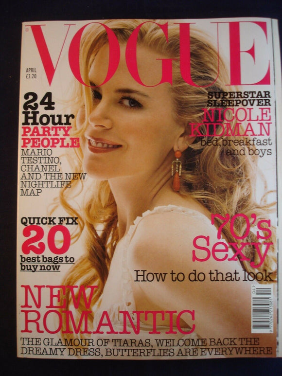 Vogue - April 2002 - Nicole Kidman