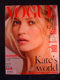 Vogue - December 2014 - Kate Moss