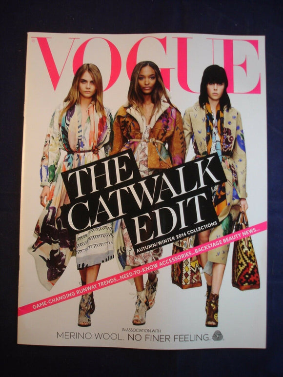 Vogue - Supplement - The Catwalk Edit  - Autumn/Winter 2014