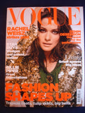 Vogue -April 2006 - Rachel Weisz