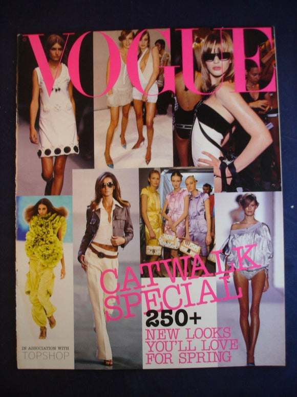 Vogue - Supplement - Catwalk Special - Spring 2003