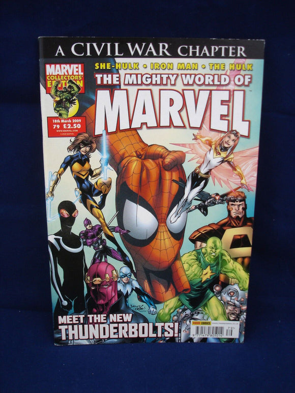 Marvel Comic - Mighty world of Marvel - #79 - 18 Mar 2009 - Thunderbolts