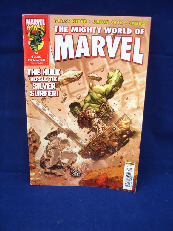 Marvel Comic - Mighty world of Marvel - # 74 - 29 Oct 2008 - Hulk - Silver surf