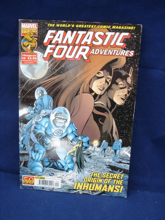 Marvel Comic - Fantastic Four Adventures - # 20 - 17 Aug 2011 - Inhumans