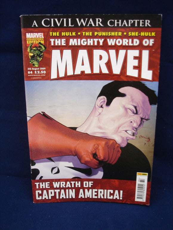 Marvel Comic - Mighty world of Marvel - # 84 - 5 Aug 2009 - Captain America