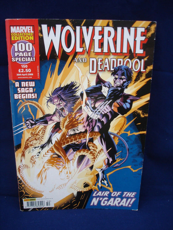 Marvel Comic - Wolverine and Deadpool - # 150 - 30 April 2008 - N'gara