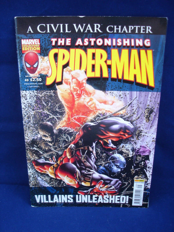 Marvel Comic - The astonishing Spider-man - 49 - 4th March 2009