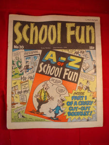 School Fun Comic - No 20 - 25th February 1984