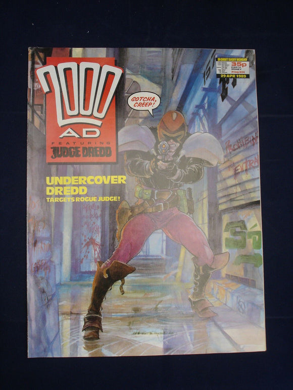 2000AD Comic - Prog 624  - (P1)