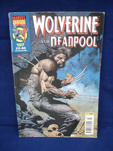 Marvel Comic - Wolverine and Deadpool - # 107 - 12 Jan 2005