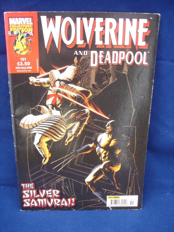 Marvel Comic - Wolverine and Deadpool - # 151 - 28 May 2008 - Silver Samurai