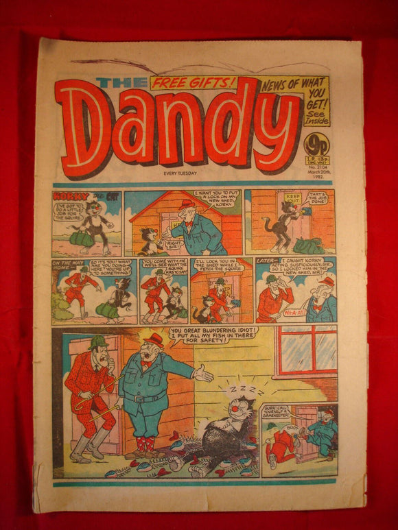 Dandy Comic - # 2104 - 20th March 1982