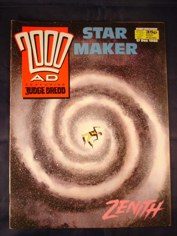 2000AD comic - Prog 605