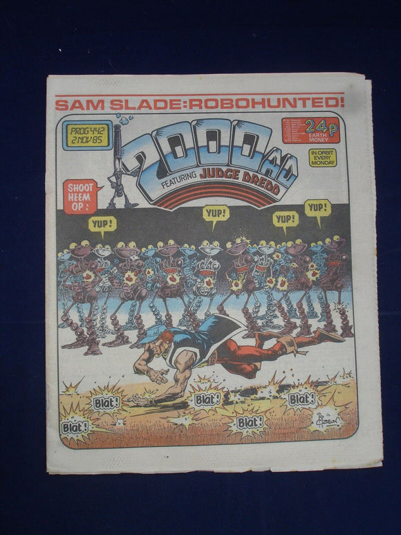 2000AD Comic - Prog 442  - (P1)