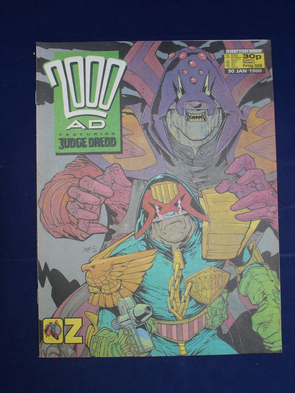 2000AD Comic - Prog 559  - (P1)