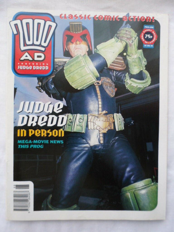 2000AD British Comic - Prog 898