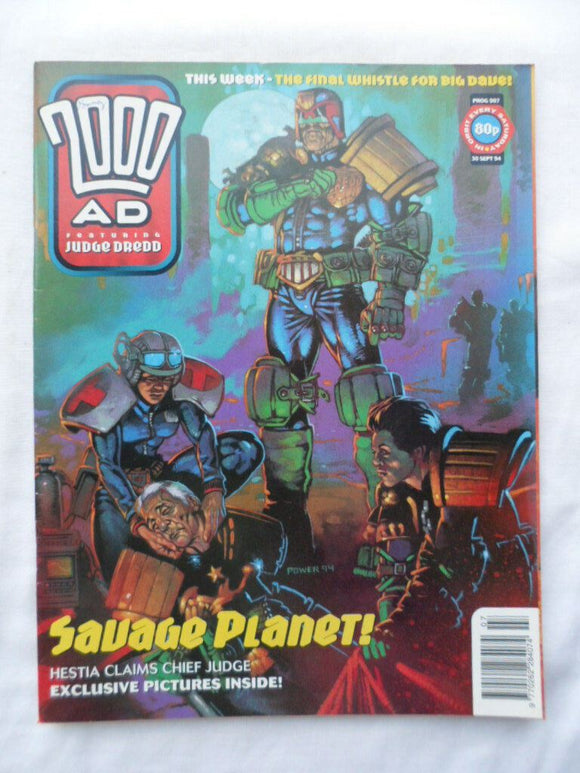 2000AD British Comic - Prog 907