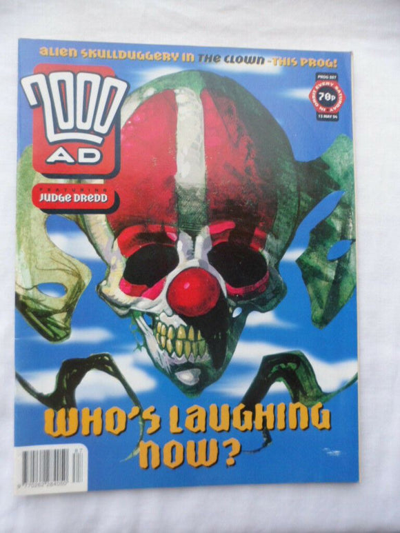 2000AD British Comic - Prog 887