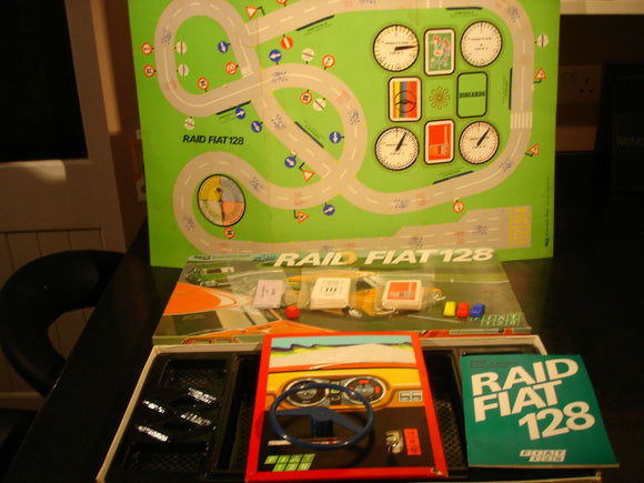 Raid Fiat 128 rare board game