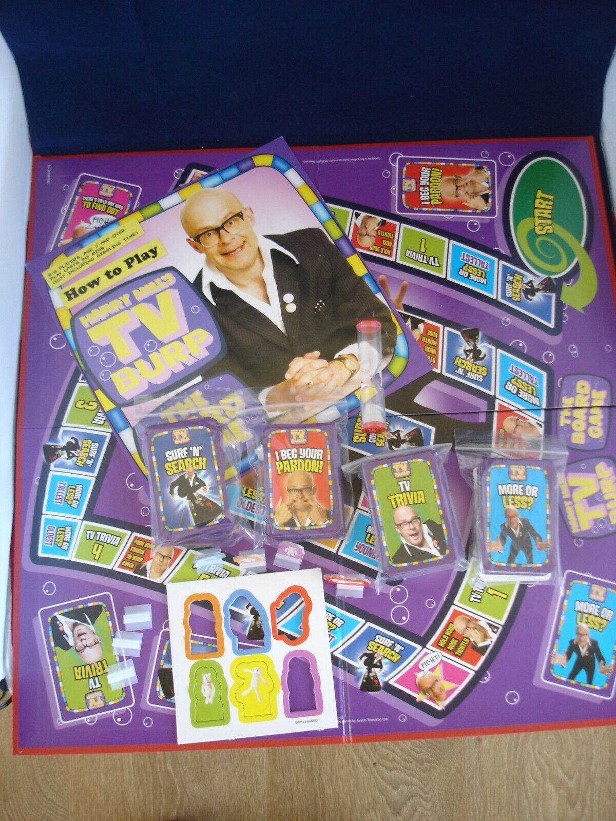 TV BURP Harry Hill Family Board Game Classic Funny TV Show 2010 –  Magazinesandcomics.com