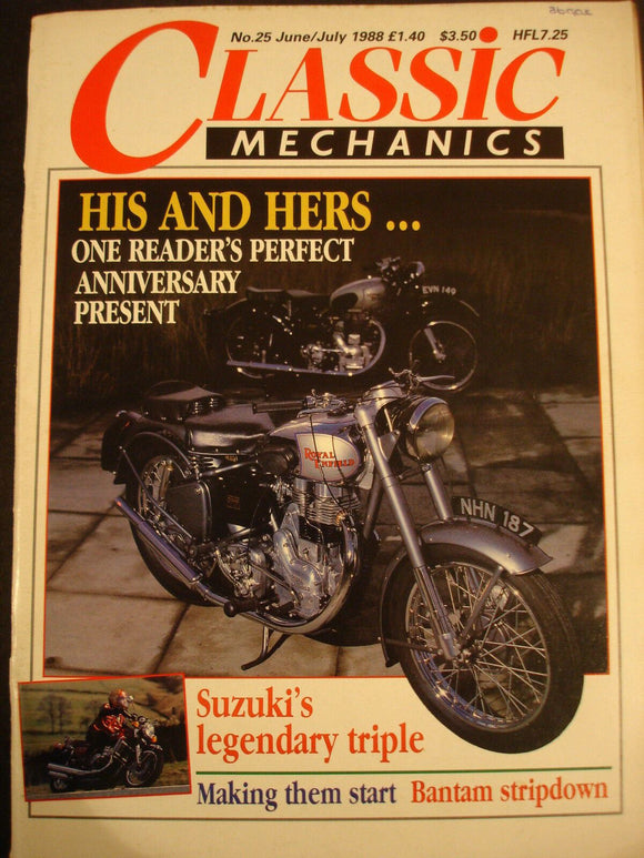 Classic mechanics 25 - Suzuki triple - Bantam stripdown