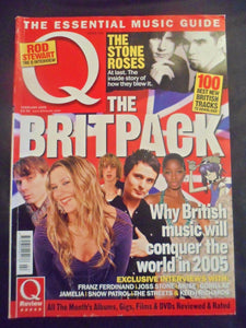 Q magazine - February 2005 - Contents shown in pictures