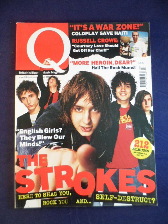 Q magazine - April 2002 - The Strokes