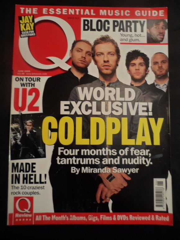 Q magazine - June 2005 - Contents shown in pictures