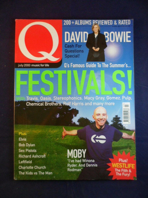 Q magazine - July 2000 - Festivals