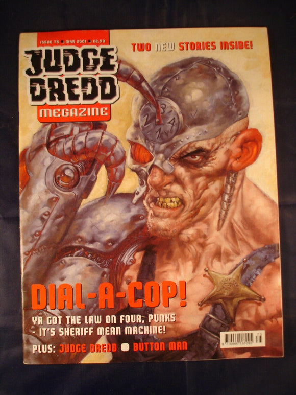 Judge Dredd Megazine - Issue 75 - March 2001