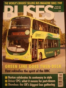 Buses Magazine November 2008 - Driver CPC, Green line goes twin-deck