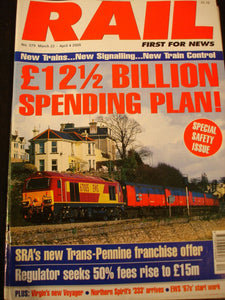 Rail Magazine 379 Virgin's ne wvoyager, EWS 67 start work, Northern spirit 333