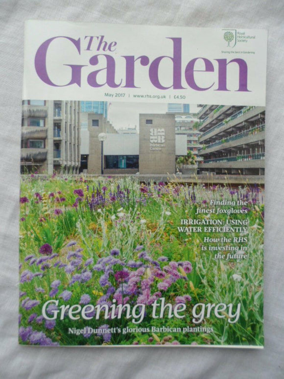 The Garden magazine - May 2017 -  Using water efficiently