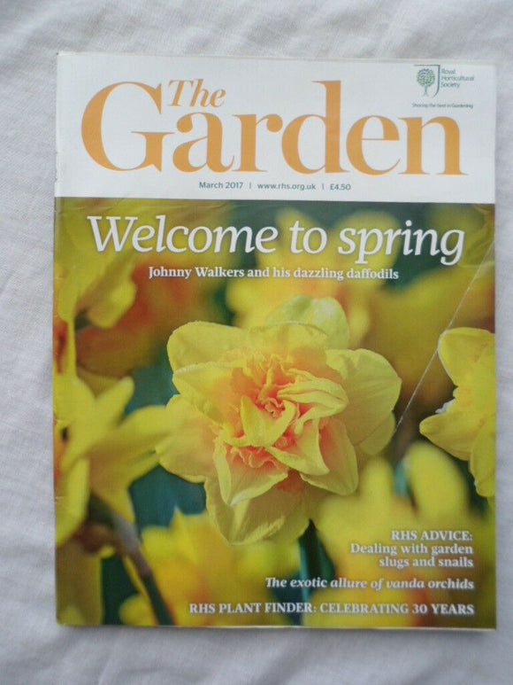 The Garden magazine - March 2017 -  Vanda Orchids