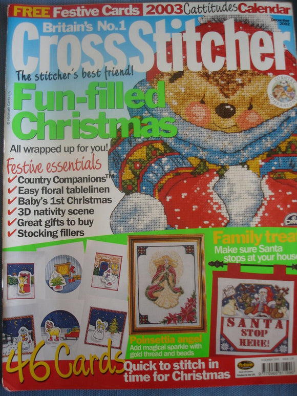 Cross Stitcher Magazine - Dec 2002 - #128 - Country companions