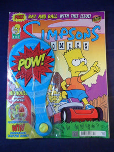 Simpsons UK Comics - Bongo - # 157 with gift