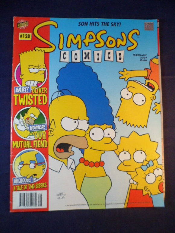 Simpsons UK Comics - Bongo - # 128