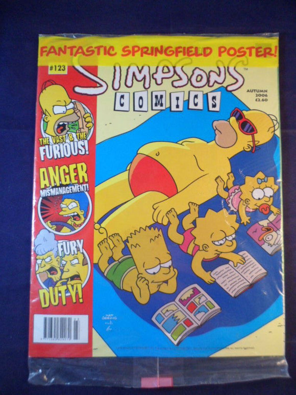 Simpsons UK Comics - Bongo - # 123