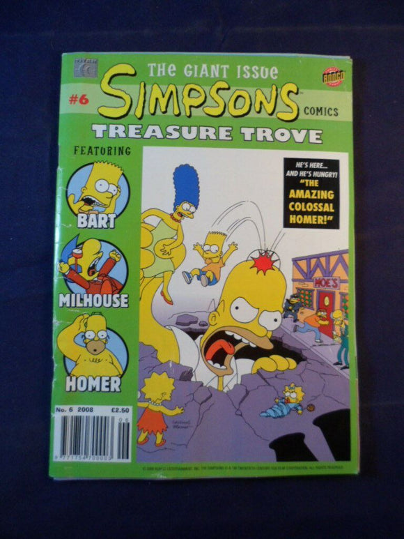 Simpsons UK Comics - Bongo - Simpsone treasure trove # 6