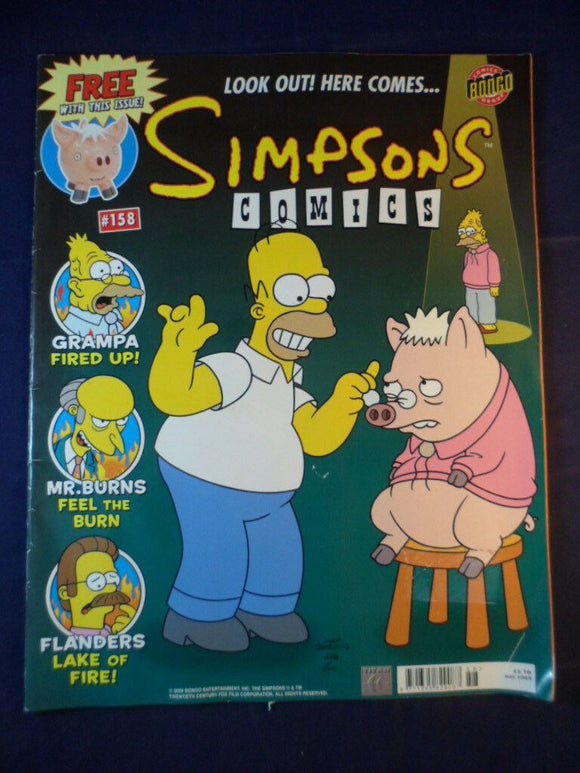 Simpsons UK Comics - Bongo - # 158