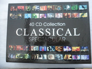 40 CD COLLECTION CLASSICAL SPECTACULAR - never played