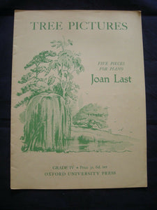 Tree Pictures  - Joan Last - Vintage Sheet Music -