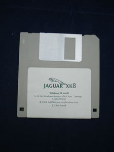 Jaguar XK8 floppy disk