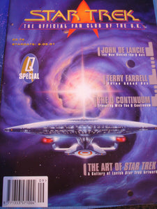 Star trek the official fan club of the UK mag star date 9/3 2001