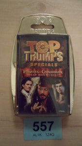 Top Trumps card game - Pirate of the Caribbean - Dead Mans chest - 557